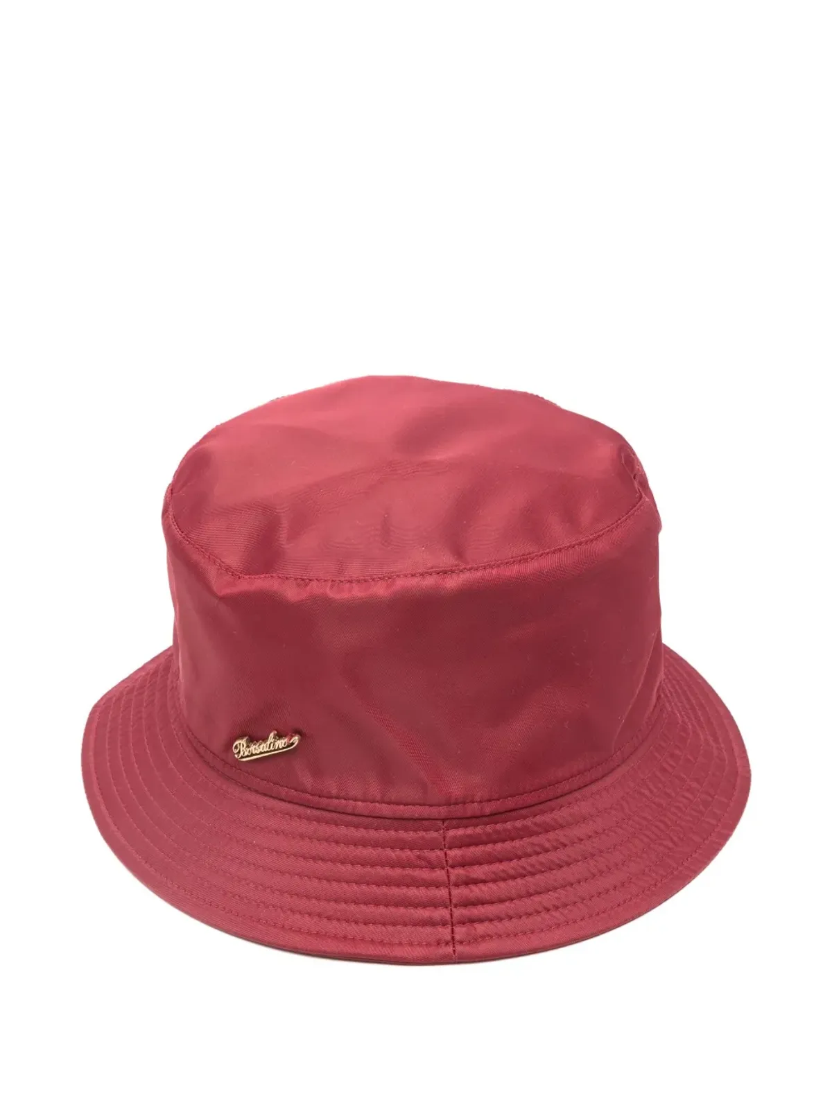 Borsalino ロゴアップリケ バケットハット - 画像1