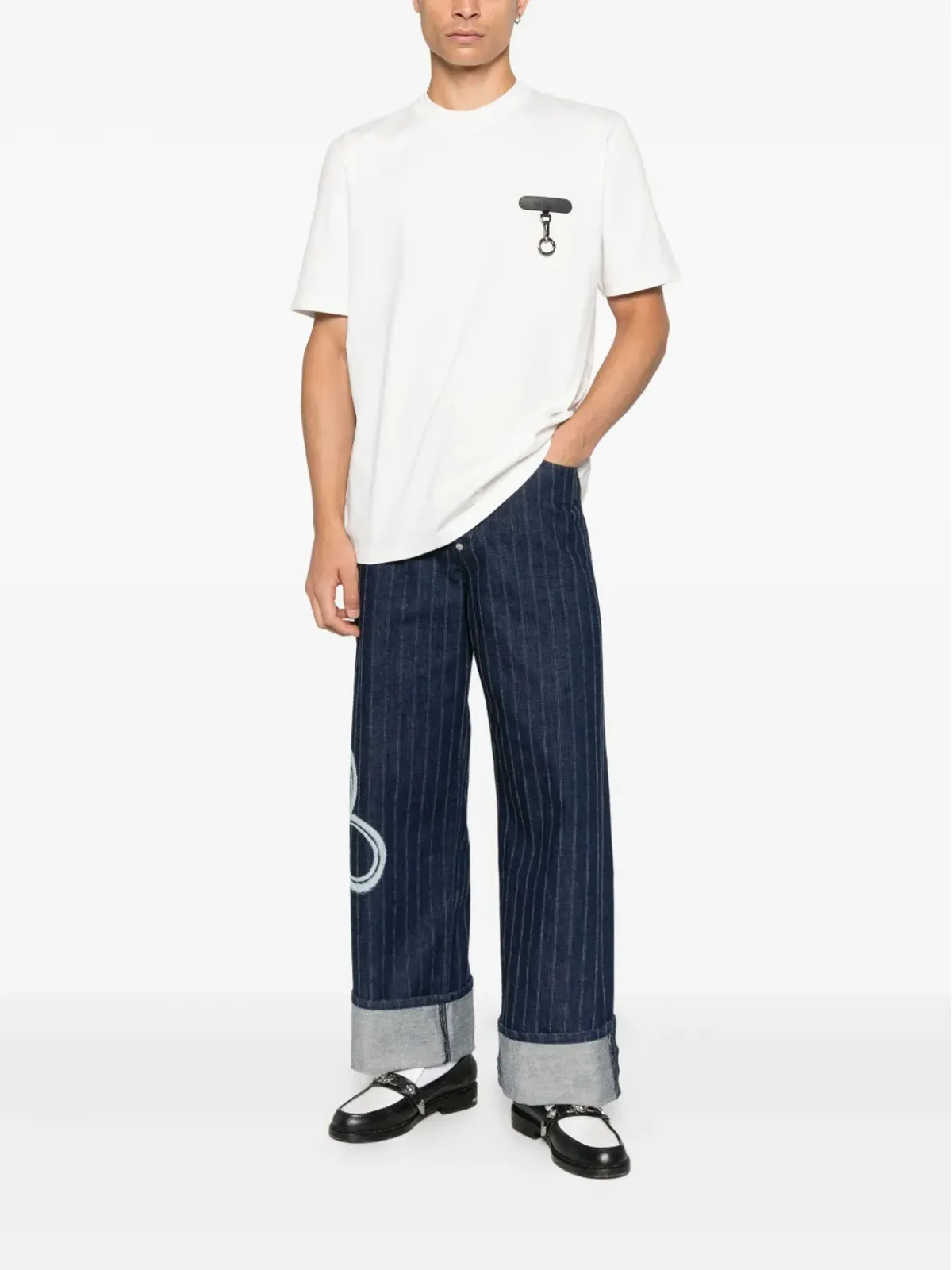 YES LONDON チャームディテールのTシャツ - 画像2