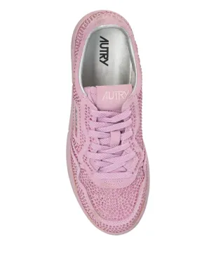 Autry スエード・クリスタル装飾スニーカー - サムネイル3