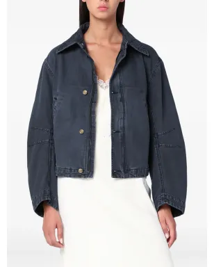 6397 ジブボット ボタン留め付きデニムジャケット - サムネイル1