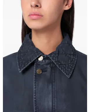 6397 ジブボット ボタン留め付きデニムジャケット - サムネイル4