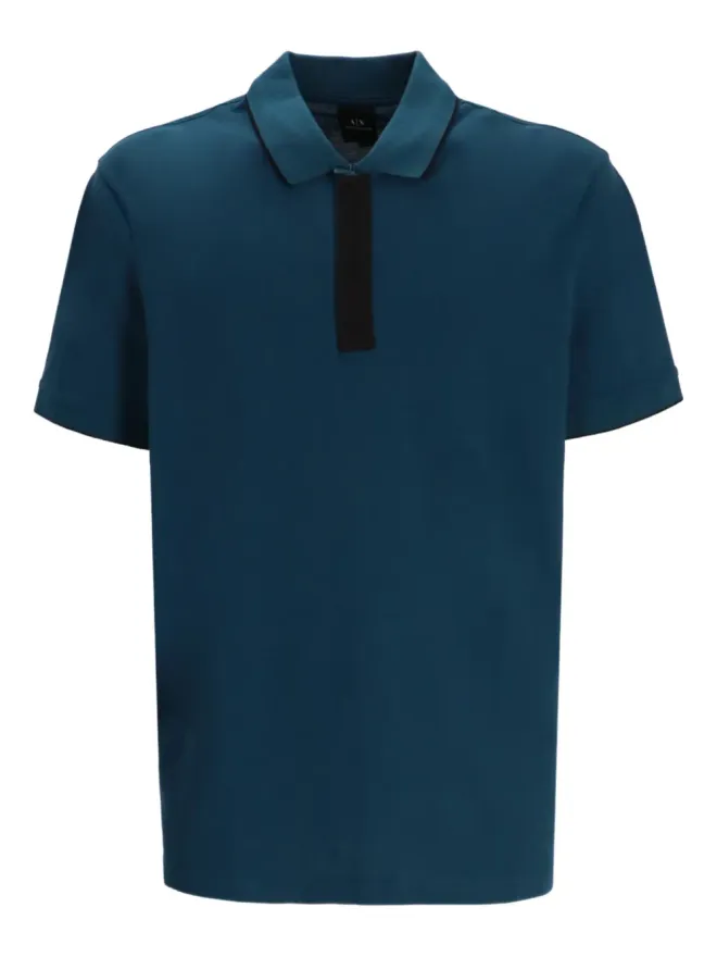 Armani Exchange Armani Exchange プラケット付きポロシャツの商品画像