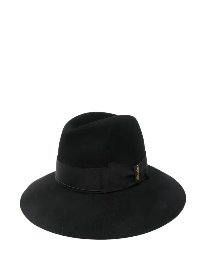 Borsalino Borsalino リボンディテール フェルト帽の商品画像