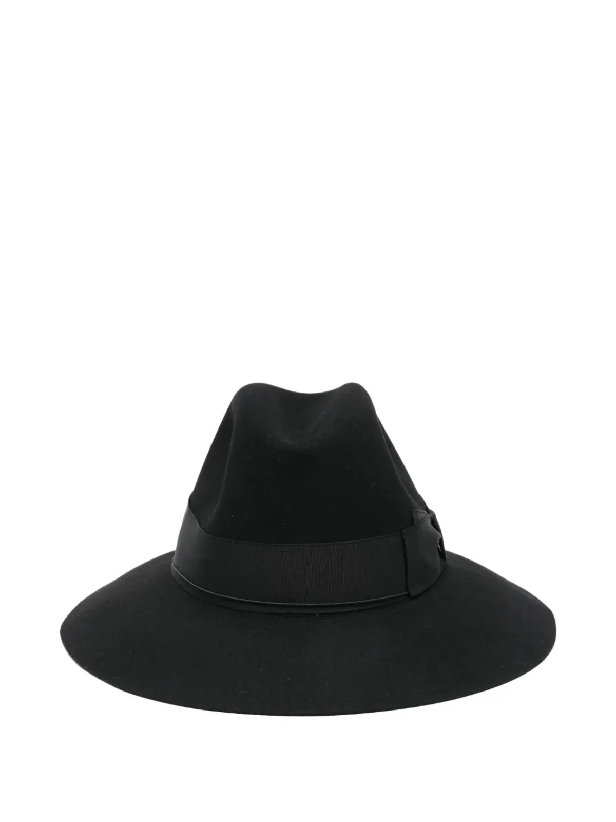 Borsalino リボンディテール フェルト帽 - 画像2