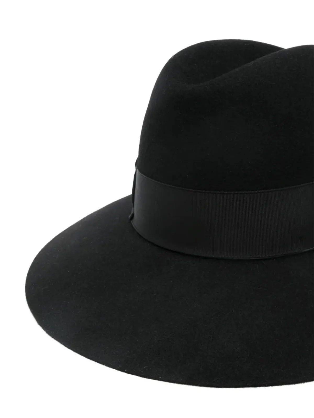 Borsalino リボンディテール フェルト帽 - 画像3