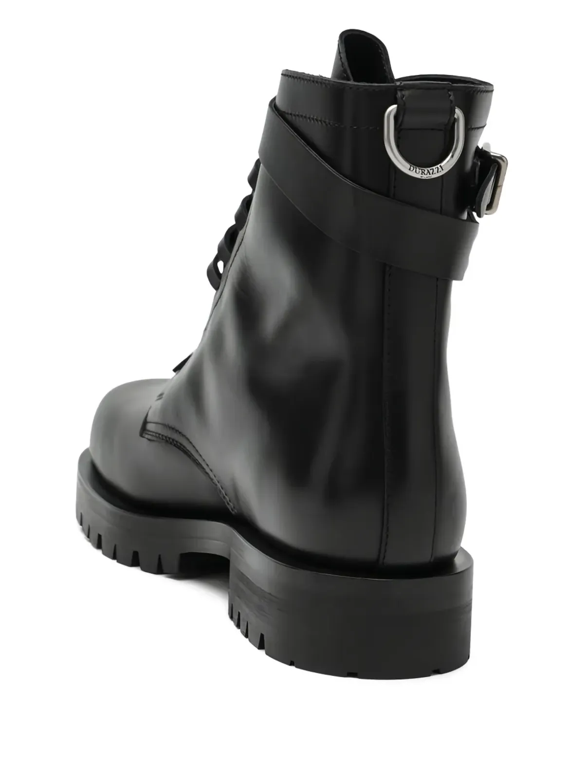 Durazzi Milano バックルストラップ ブーツ - 画像4