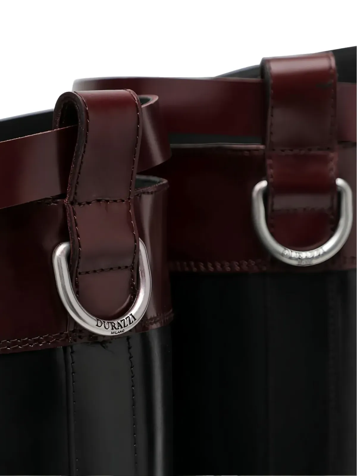 Durazzi Milano ラウンドトゥ ベルト付きブーツ - 画像4