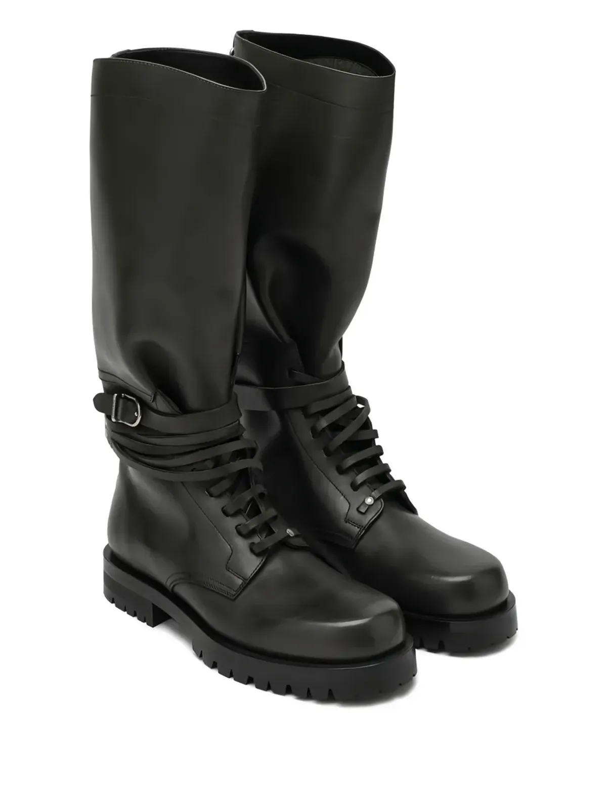 Durazzi Milano バックルファスニングブーツ - 画像2