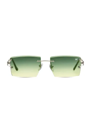 Vintage Frames Company Icon Rimless Drill Mount サングラス - サムネイル1