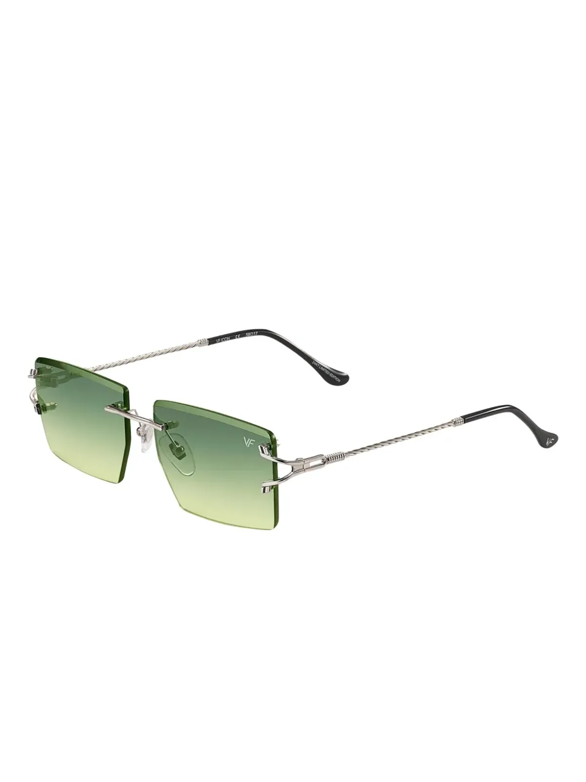 Vintage Frames Company Icon Rimless Drill Mount サングラス - 画像2