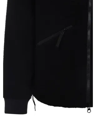Stone Island フード付きジップジャケット - ブラック - サムネイル4