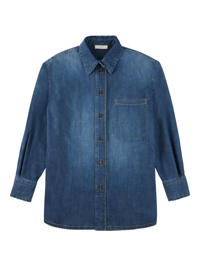 Glanshirt Glanshirt ボタン付きデニムシャツの商品画像