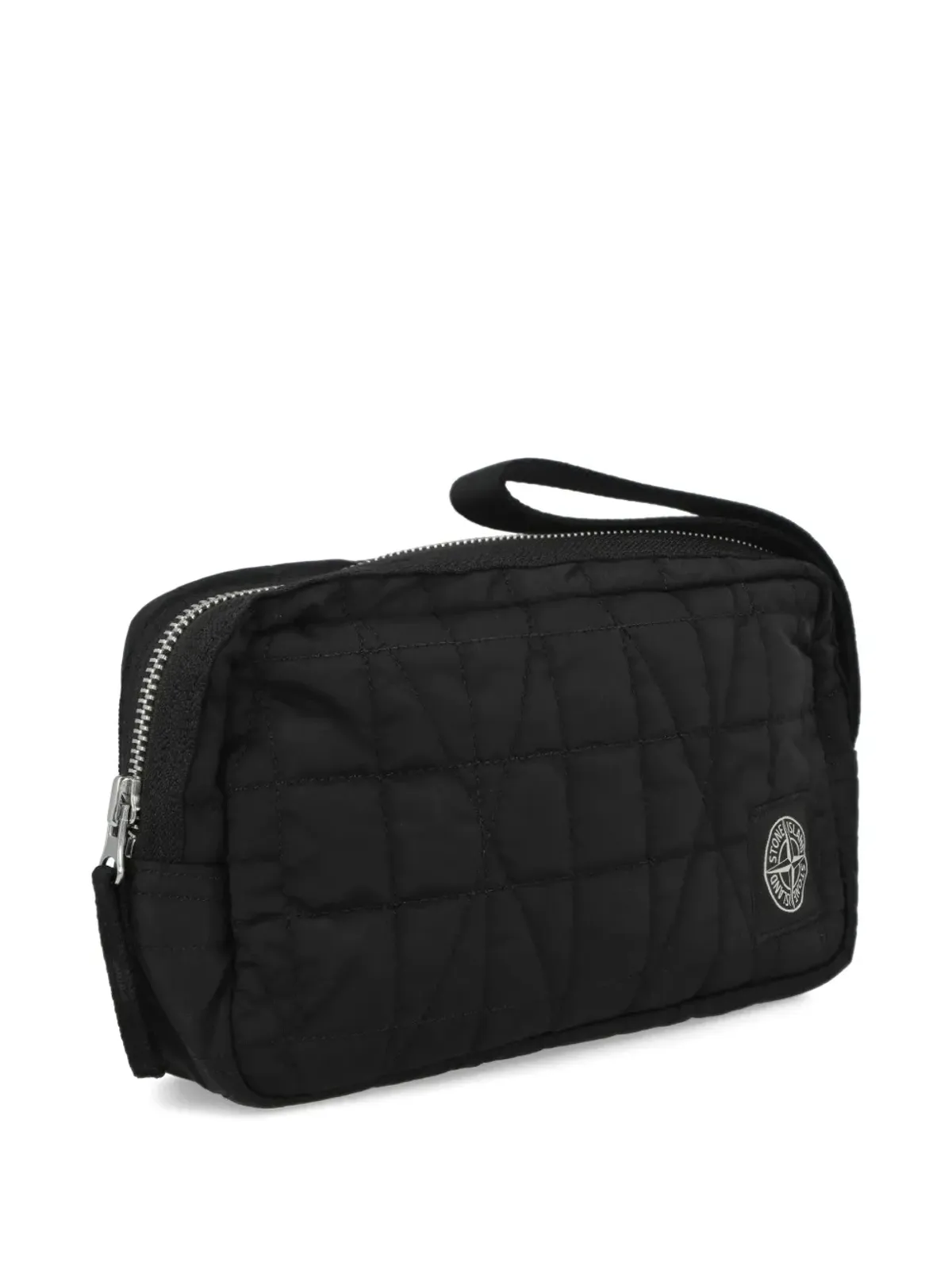 Stone Island キルティング ジップファスナー ポーチ - 画像3
