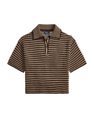 Polo Ralph Lauren ストライプ柄半袖ポロトップス - サムネイル1