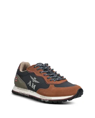 Aeronautica Militare ロゴプリント レースアップスニーカー - サムネイル2