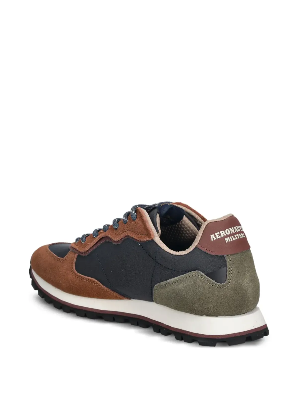 Aeronautica Militare ロゴプリント レースアップスニーカー - 画像3