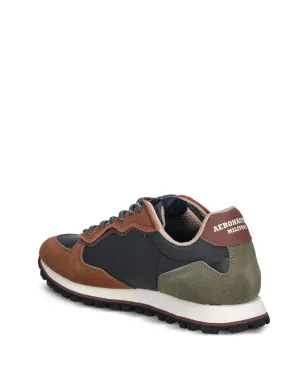 Aeronautica Militare ロゴプリント レースアップスニーカー - サムネイル3