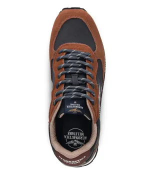 Aeronautica Militare ロゴプリント レースアップスニーカー - サムネイル4