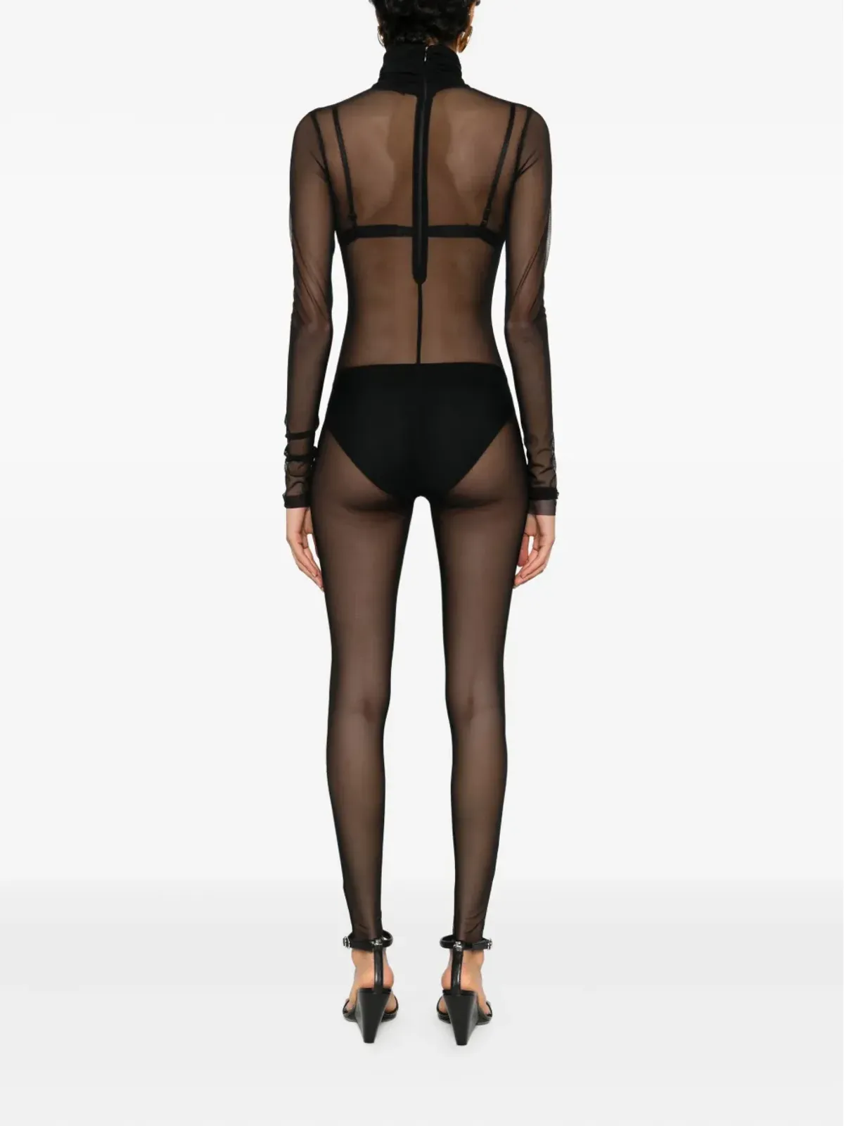RHIZOME Mintra チュールジャンプスーツ - 画像4