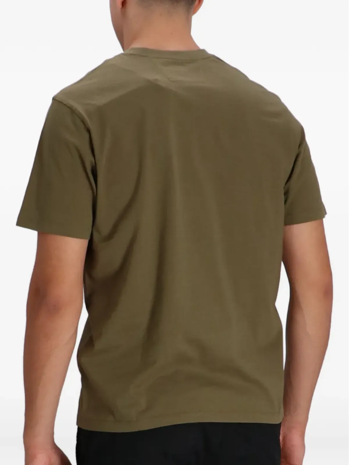 C.P. Company ロゴTシャツ - グリーン - 画像4