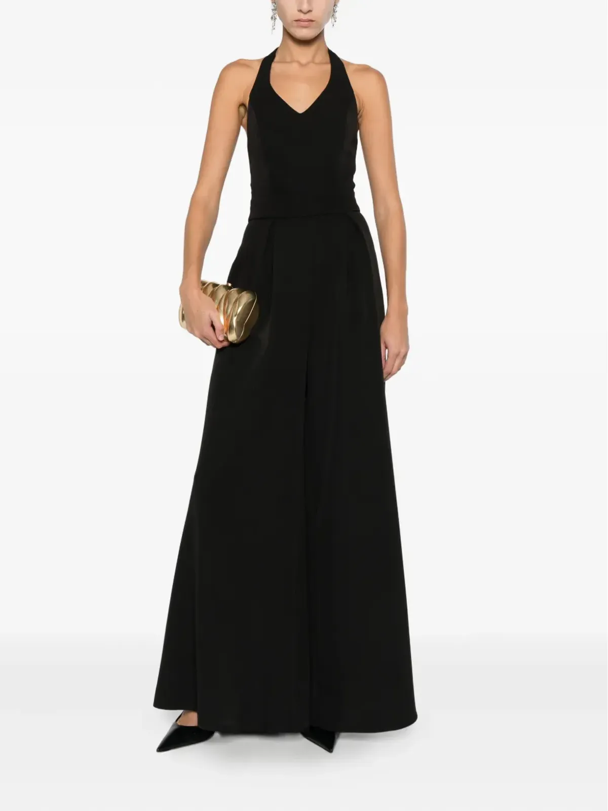 RHIZOME Rosalyn jumpsuit - Black - 画像2