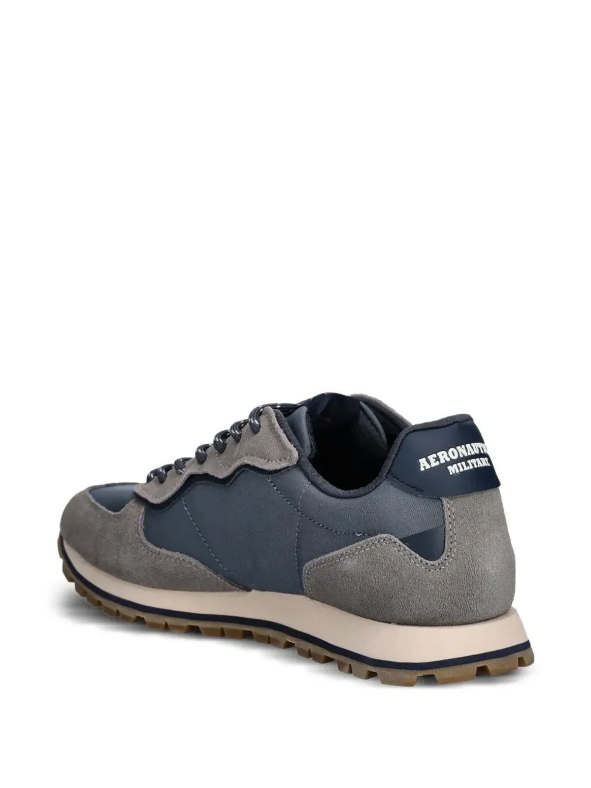 Aeronautica Militare ロゴプリントスニーカー - 画像3