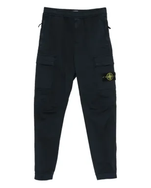 Stone Island ストレッチTCツイルカーゴパンツ ブルー - サムネイル1