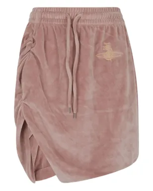 Vivienne Westwood ドローストリングミニスカート - ピンク - サムネイル1