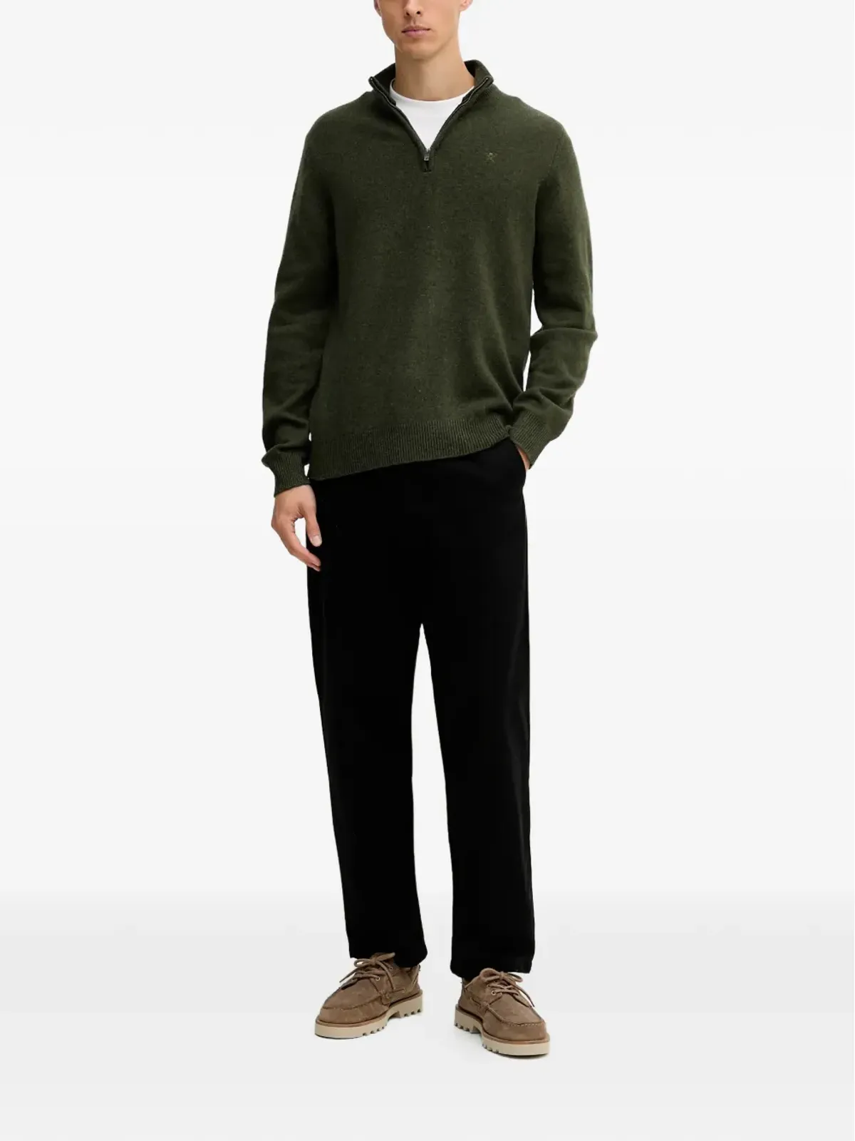 Hackett 刺繍ロゴ セーター - 画像2
