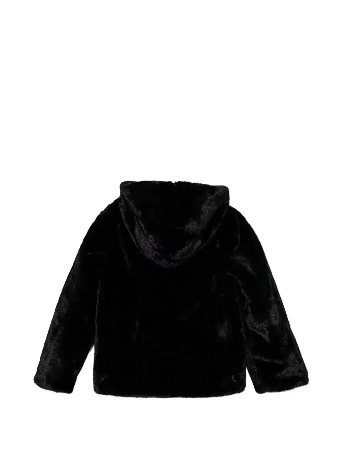 Guess Kids フード付きフェイクファージャケット - 画像5