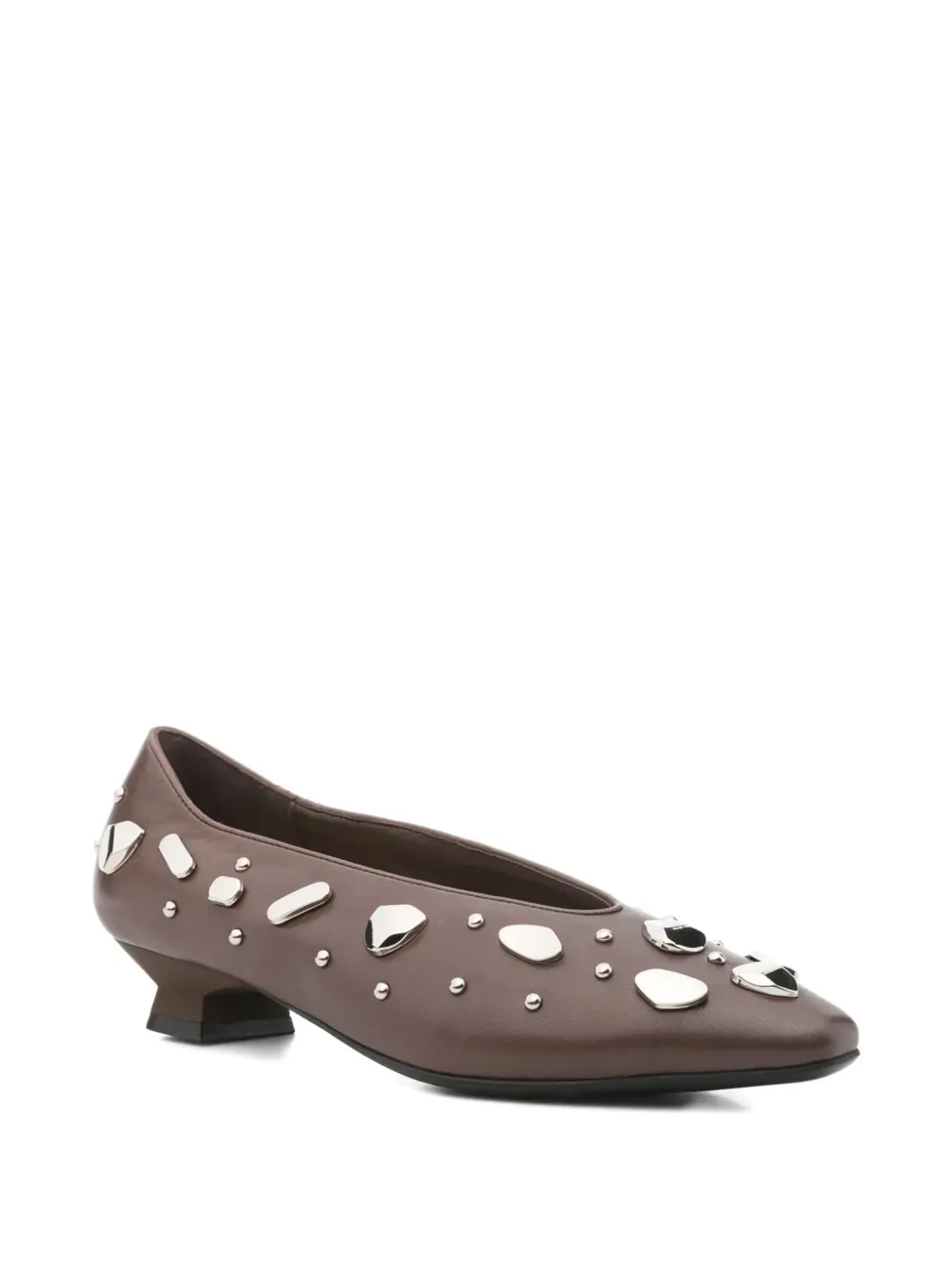 Marc Ellis embellished pointed heeled pumps - Blue - 画像2