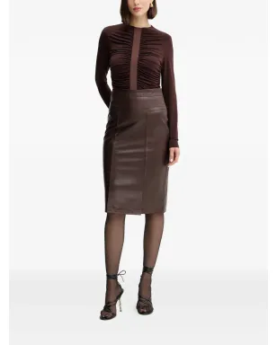 Hervé Léger パネルドミディスカート - サムネイル2