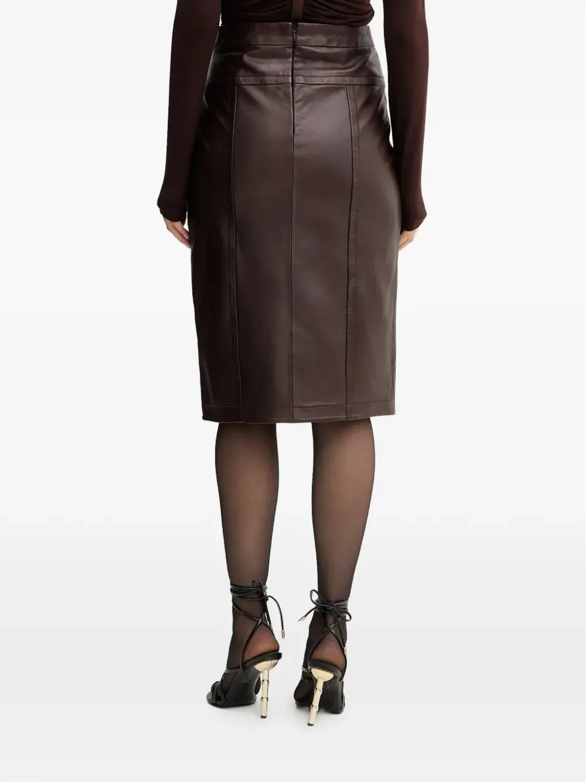 Hervé Léger パネルドミディスカート - 画像3