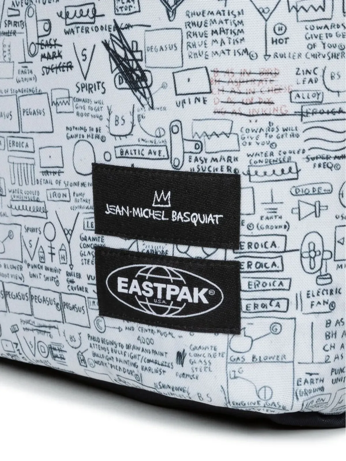 Eastpak x Jean-Michel Basquiat Shopp'r プリント トートバッグ - 画像4