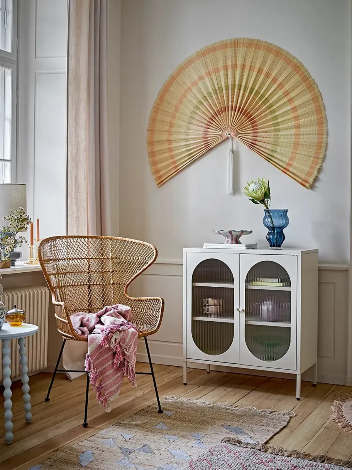BLOOMINGVILLE Jaimeストライプ タッセル ウォールデコ - Neutrals - 画像3