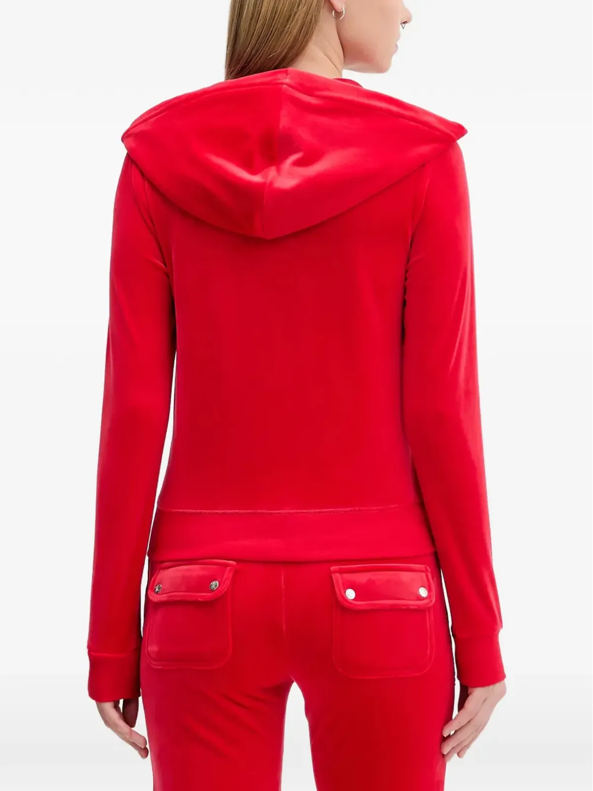 Juicy Couture ジップファスナー付きフロントポケットフーディー - 画像3