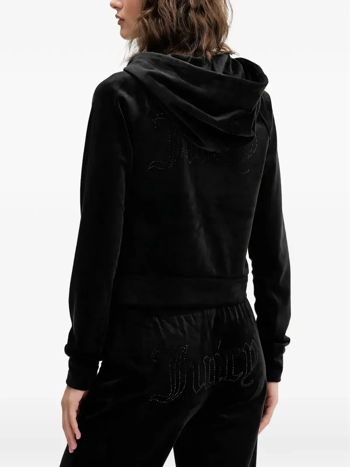 Juicy Couture ロゴ入りジップフーディー - 画像3