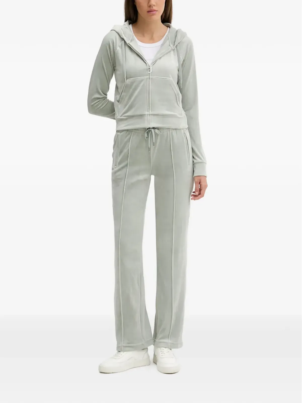 Juicy Couture ポケット付きジップアップフーディー - 画像2