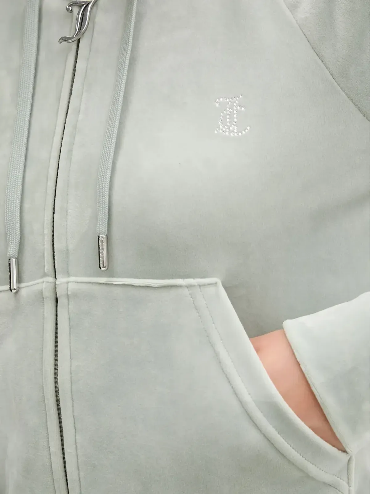 Juicy Couture ポケット付きジップアップフーディー - 画像4