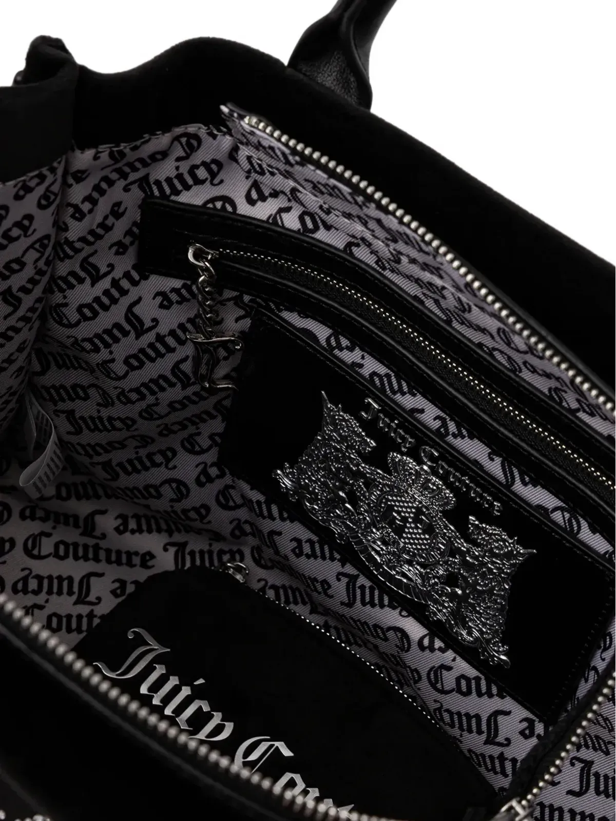 Juicy Couture エンベリッシュメント ロゴ トートバッグ - 画像4