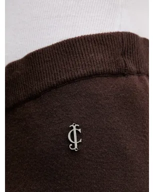 Juicy Couture ドローストリング付き ロゴディテール トラックパンツ ブラウン - サムネイル4