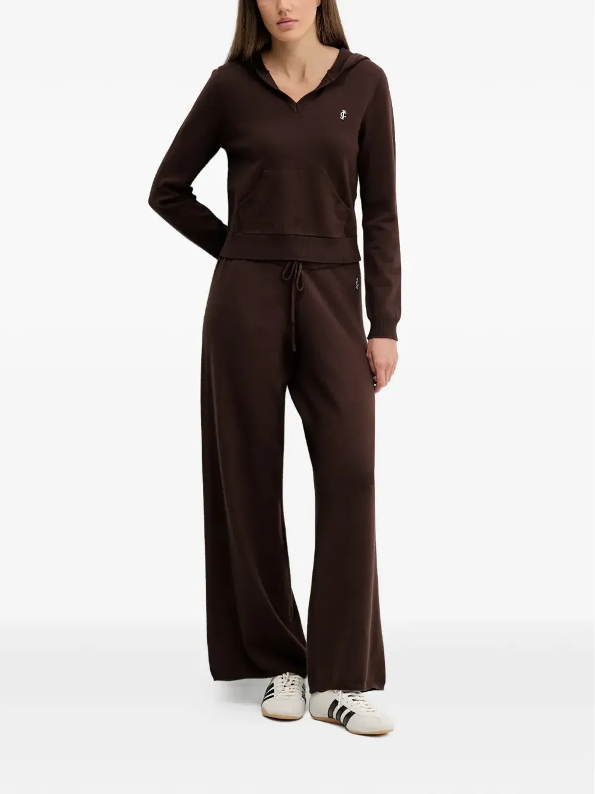 Juicy Couture フード付きポケットトップス - Brown - 画像2