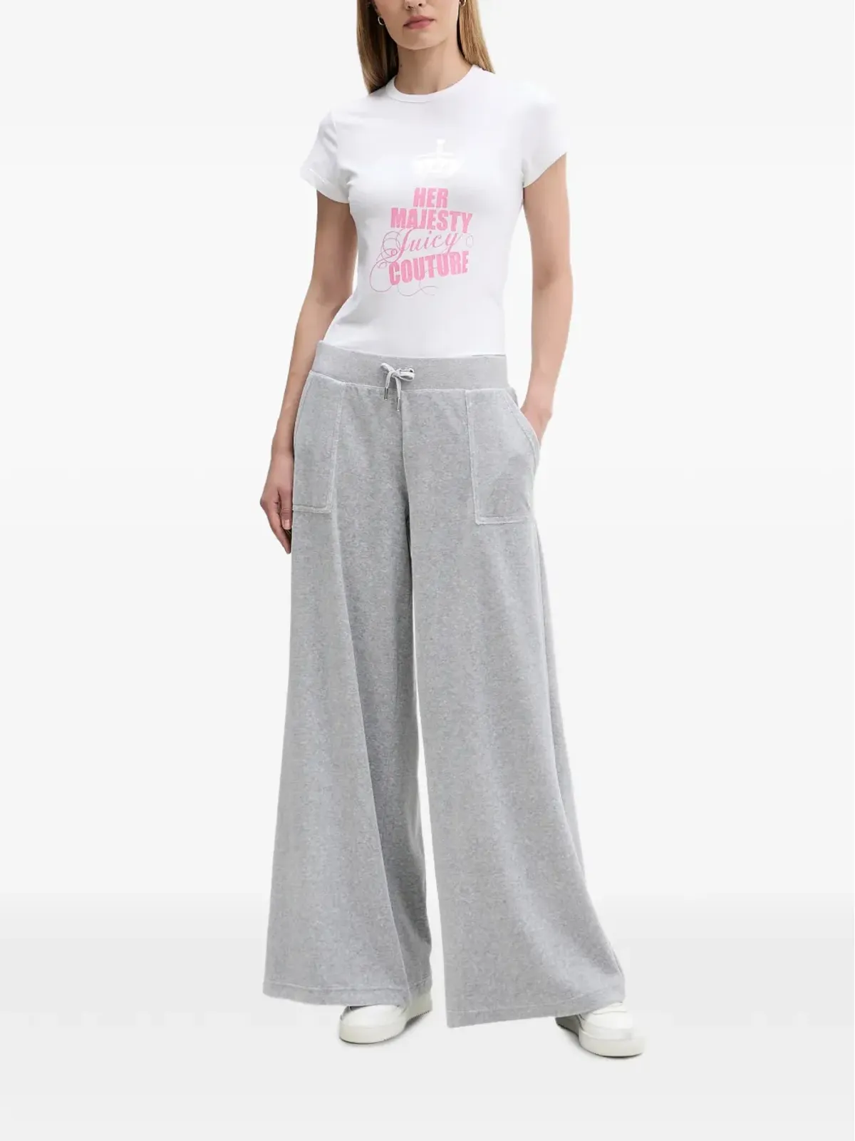 Juicy Couture ドローコード付きポケット スウェットパンツ - 画像2
