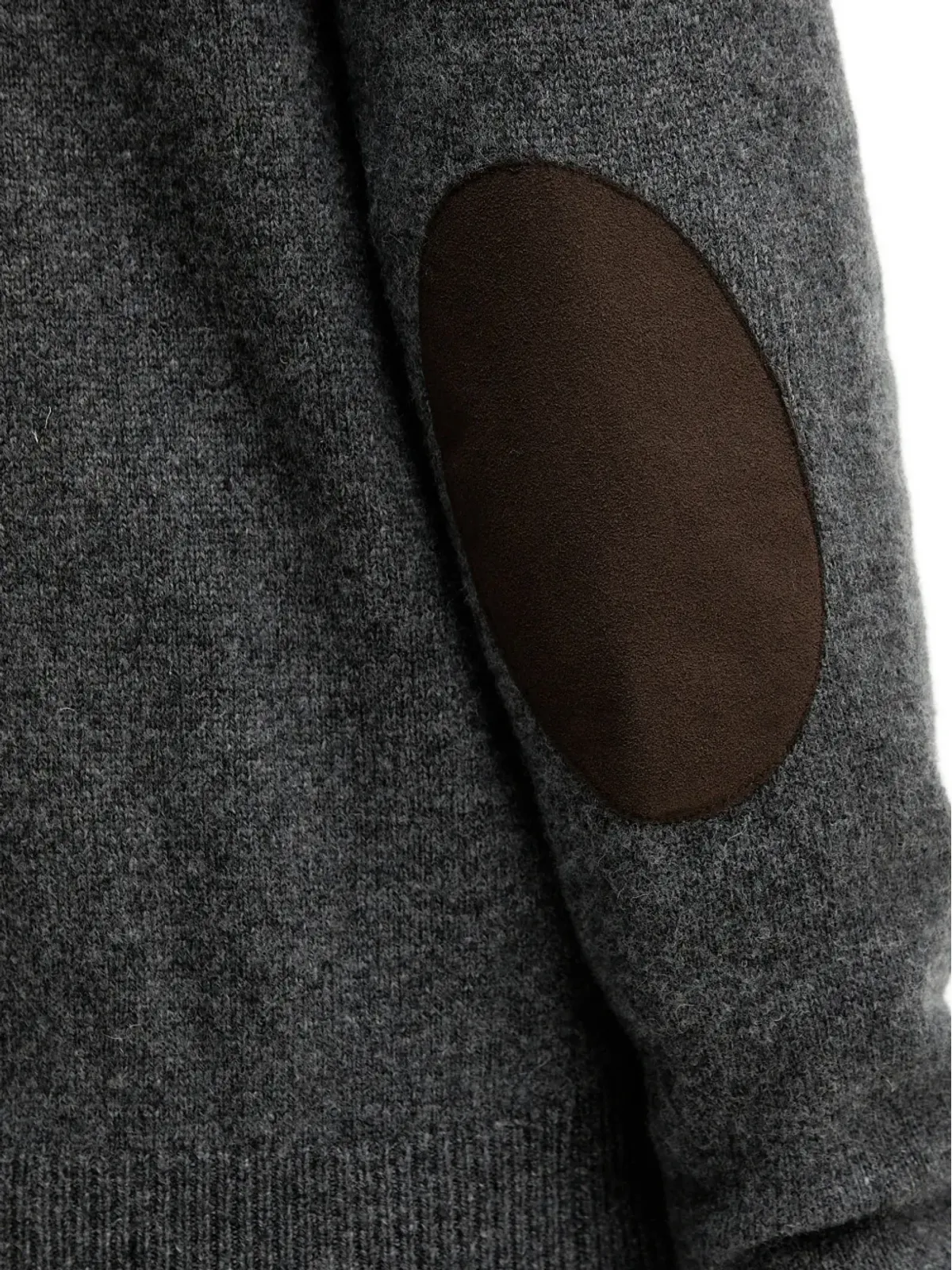 Hackett エルボーパッチカーディガン - 画像5