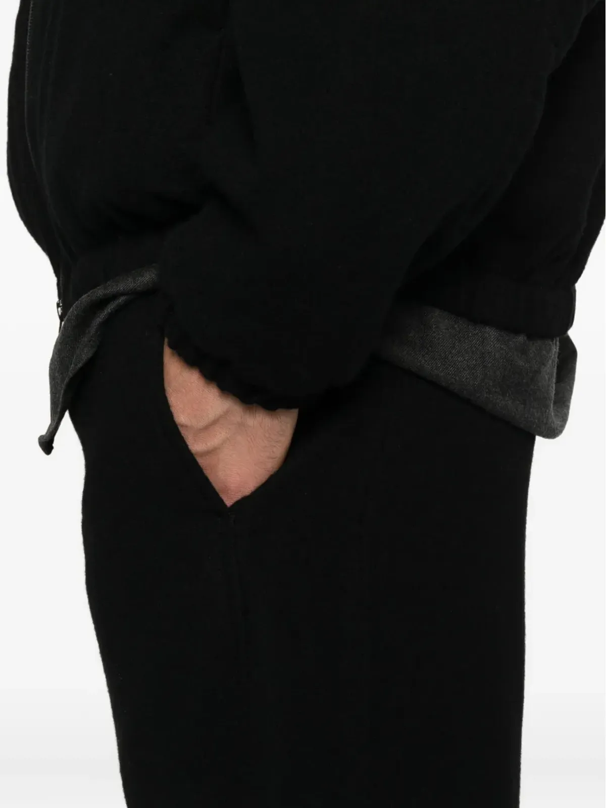 STEIN ウールカシミヤ混紡パンツ - 画像5