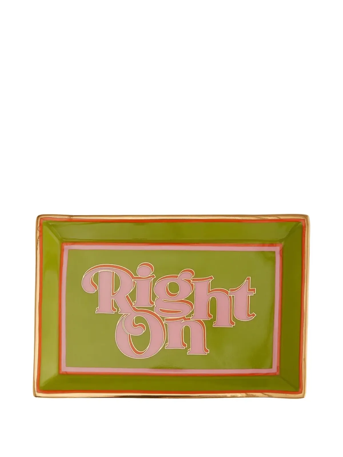 Jonathan Adler Right On 長方形トレイ - 画像1