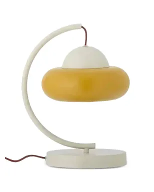 BLOOMINGVILLE Bubble curved table lamp - White - サムネイル1
