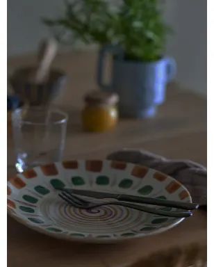 BLOOMINGVILLE Shama patterned plate - サムネイル2