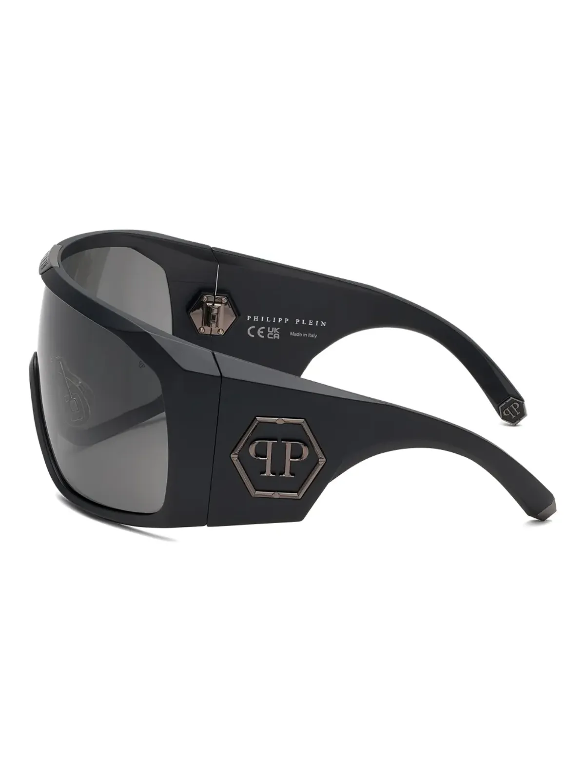 Philipp Plein Eyewear ロゴプレートサングラス - 画像3
