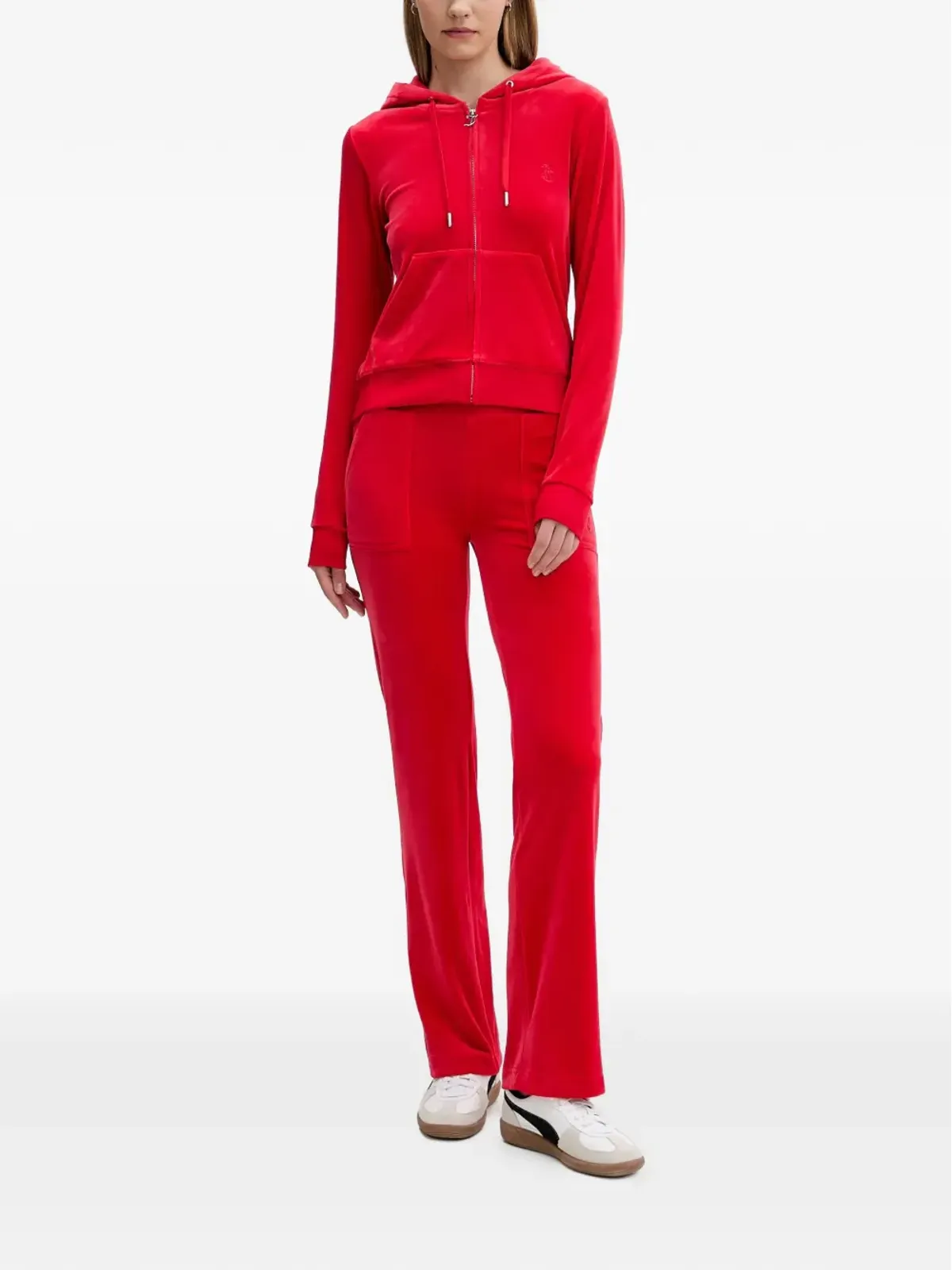 Juicy Couture パッチポケット ドローストリング トラックパンツ - 画像2